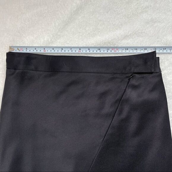 Marie Saint Pierre Black Zip Detail Pencil Skirt - Picture 9 of 10